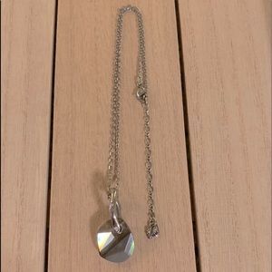 Swarovski Black Diamond Ruthenium necklace